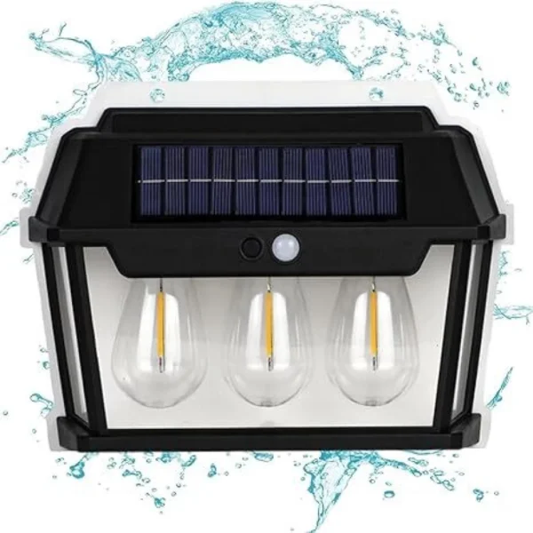 SOLAR WALL LAMP HW-999 3W (TRIPLE)