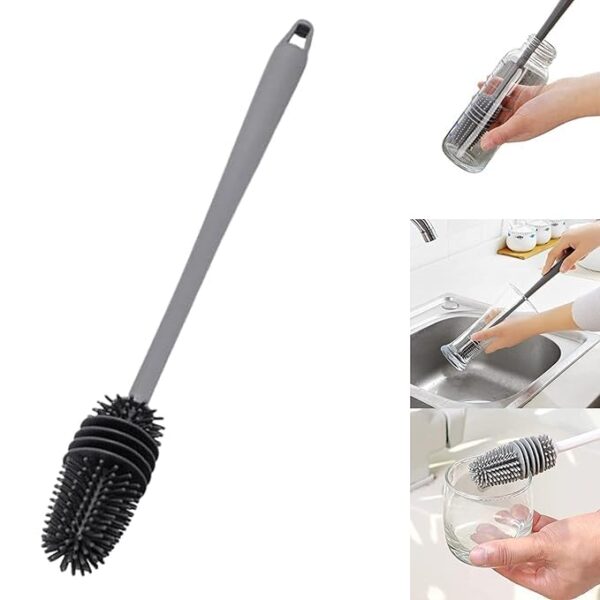 SILICON BOTTLE CLEANING BRUSH