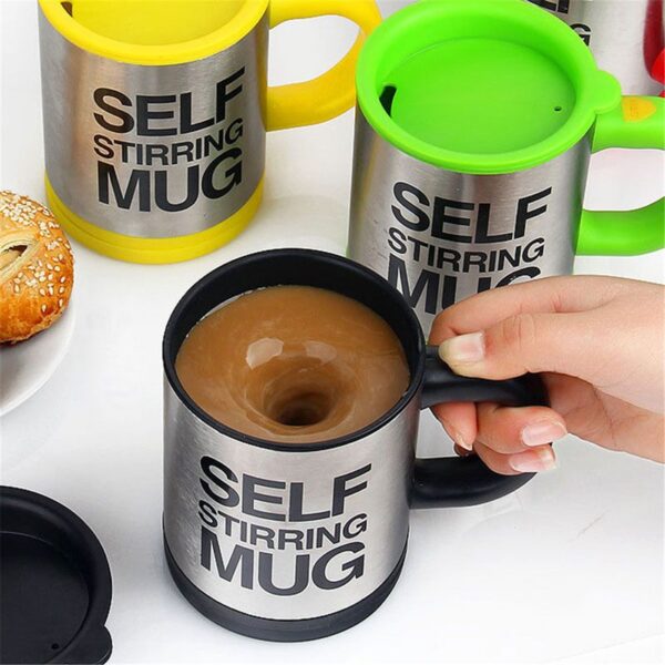 SELF STIRRING MUG