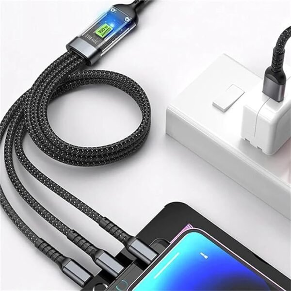 3 IN 1 DATA CABLE 100W