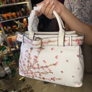 Floral print bag