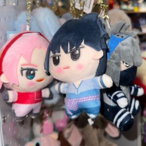 Anime plush keychains