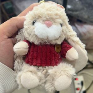 Cute bunny fragrance keychain