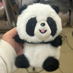 Cute panda fragrance keychain