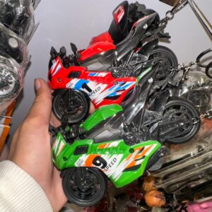 Diecast Bike Keychain