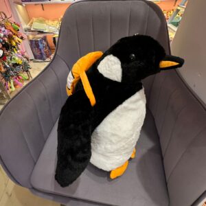 Penguin with Backpack Plush