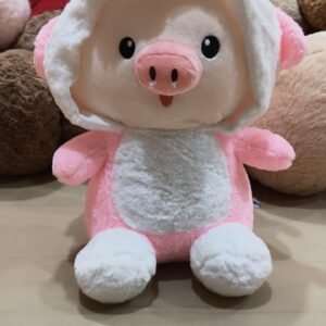 Pig Hoodie Plush Toy