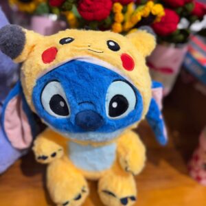 Stitch Pikachu Costume Plush