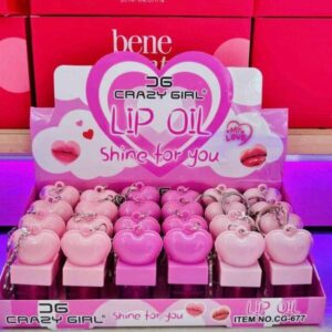 Crazy Girl Heart Theme Lip Oil