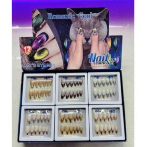 Cat Eye Press-on Nails (12 pcs)