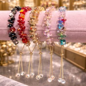 Premium Adjustable Colorful Beads Bracelet