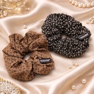 Animal Print Hair Scrunchie