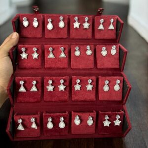 Crystal Stud Earrings