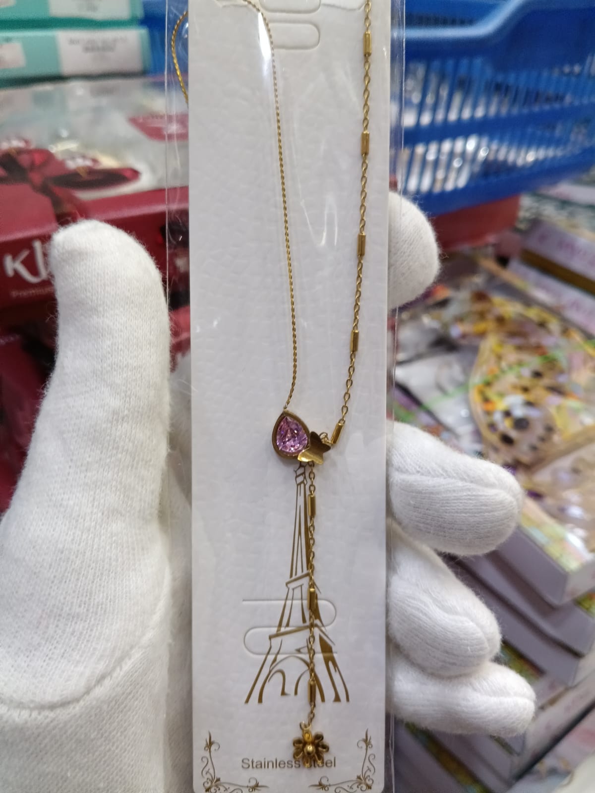 Anti Tarnish Flower Pendant