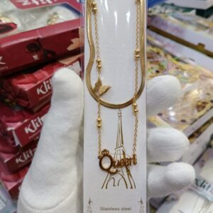 Double Layer Anti Tarnish Queen Pendant