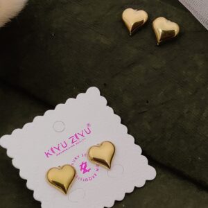 Heart Stud Earrings