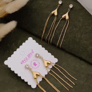 Inverted Heart Earrings