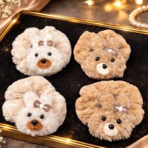 Cute Bear Hair Scrunchie