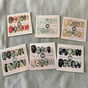 Handmade 5D Fashion press on nails